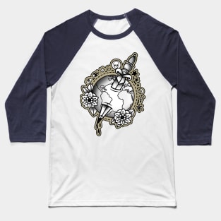 Earth Day Tattoo Baseball T-Shirt